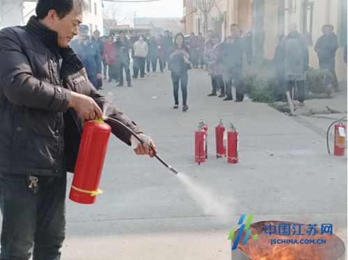 濱?？h五汛鎮開展 廠中廠 園區消防安全演練